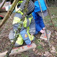 Astronauten bei der Arbeit