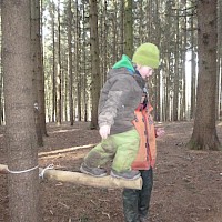 Am Ende der Stange muß man springen!