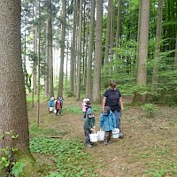 Der Rückweg ist weit und mühsam.....