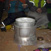Wieviel Wasser bleibt, wenn der Schnee schmilzt?