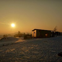 Eisige Morgenstimmung