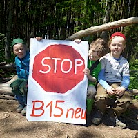 Wir wollen keine Straße!