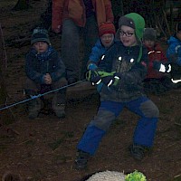 Und noch einmal ganz fest ziehen....