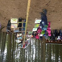 Mit Schwaiberln wird der Baum hochgestemmt…