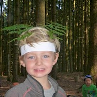 Heute mal mit Rehbockgeweih!