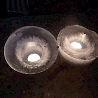 Strahlende Eislaternen!