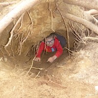 Die Höhle wurde ganz schon tief!