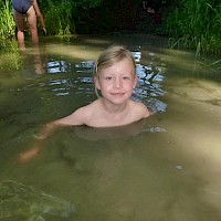 Ich kann schon schwimmen!