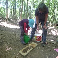 Kann das Wasser den Sand wegspülen?