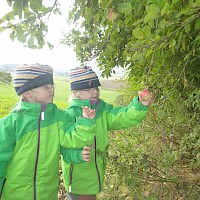 Den Apfel teilen wir uns!