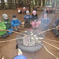 Es duftet schon recht lecker durch den Wald!