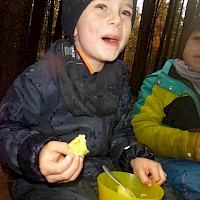 Lecker! Da lacht das Waldlauserherz!